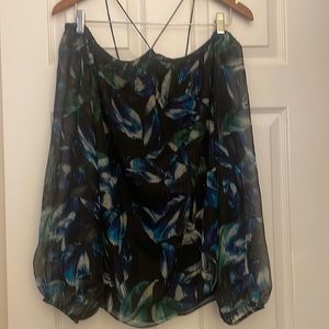 Slightly worn off the shoulder blouse